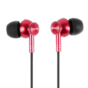 Audífonos Alámbricos Aiwa AWF1 Rojo