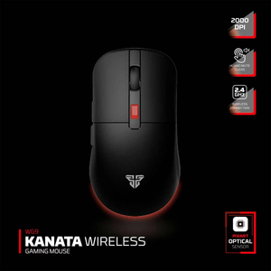 Mouse Fantech Kanata WG9 Inalambrico Negro