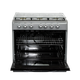 Cocina 6 Hornillas 30" Omega Silver