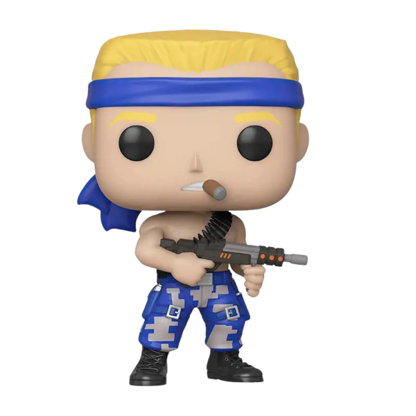 Figura Coleccionable Funko Pop! Bill Rizer con Cigarro y Rifle – Contra