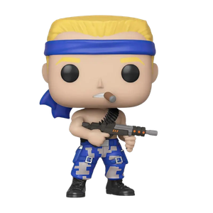 Figura Coleccionable Funko Pop! Bill Rizer con Cigarro y Rifle – Contra