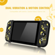 Mandos J-C Nintendo Switch Negro Diseño Pokemoncon Luces LED RGB