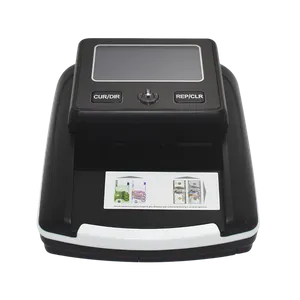 Detector de Billetes Falsos Roccia – Escaneo Cuádruple, Multifuncional USD/EUR, Alta Precisión [Verificador X-500]