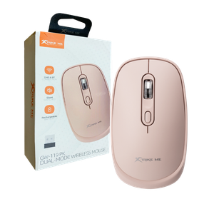 Mouse Inalámbrico Office Xtrike Me GW-119 PK Rosado