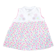 Vestido de Niña 2 Piezas Bebu / Blanco/Rosado