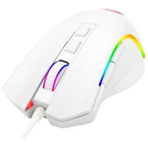 Mouse Gaming Redragon Griffin RGB M607 Blanco
