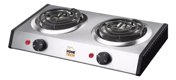 COCINA ELECTRICA 2 HORNILLAS HOME TECH 