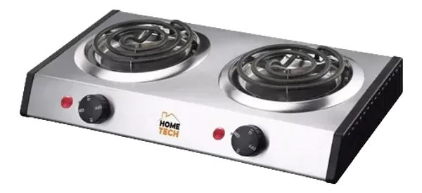 COCINA ELECTRICA 2 HORNILLAS HOME TECH