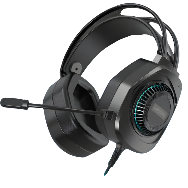 Audífonos Gamer Lenovo Thinkplus con Micrófono y Luz LED – Jack 3.5 mm + USB