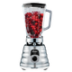 Licuadora Clásica Oster® 3 Velocidades – 1500W, Vaso de Vidrio, Acople Metálico, Envase Portátil [Cromada]