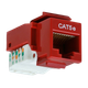 Modulo Keyston Jack CAT5e 110 Rojo Nexxt