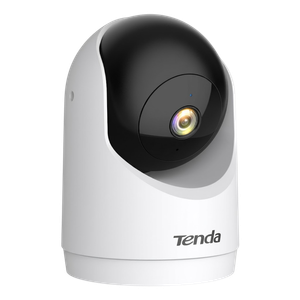 Cámara de Seguridad Tenda 360° – Resolución 2K, Audio Bidireccional, Conexión WiFi / Ethernet [Blanco]