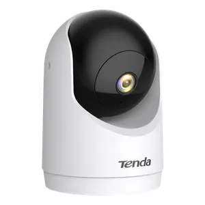 Cámara de Seguridad Tenda 360° – Resolución 2K, Audio Bidireccional, Conexión WiFi / Ethernet [Blanco]