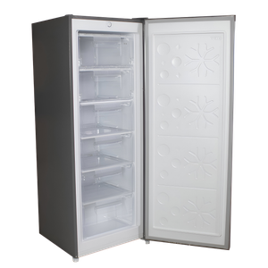 Congelador Vertical 168L Gplus Acero Inoxidable
