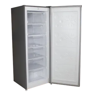 Congelador Vertical 168L Gplus Acero Inoxidable