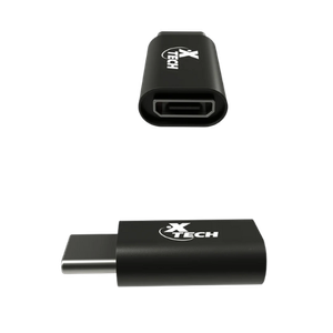 ADAPTADOR CON CONECTOR USB TIPO-C MACHO A MICROUSB 2.0 HEMBRA