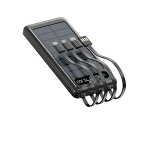 Power Bank Solar Bateria Externa Cargador 10000mah 