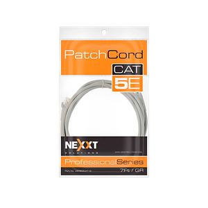 Cable de Red CAT5E 7FT GR MPN Nexxt
