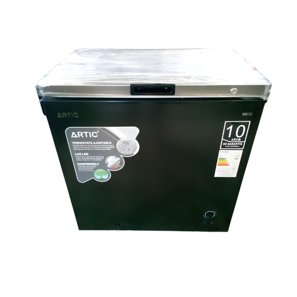 Congelador Artic 200L Negro