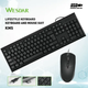Combo Alámbrico Wesdar KM5 — Teclado + Mouse