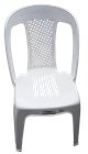 Silla Blanca Duraplast (Sin posa manos)