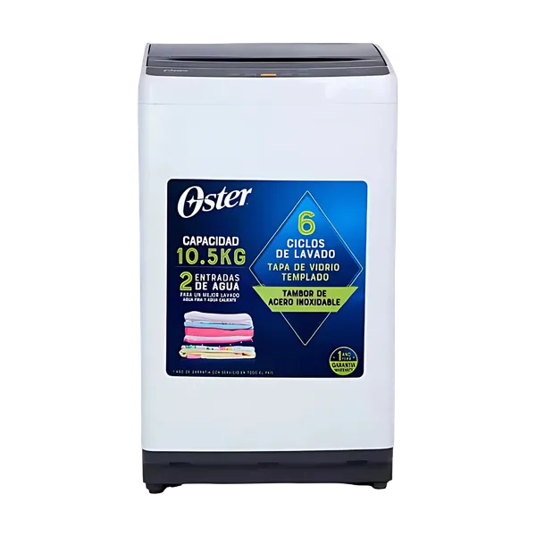 Lavadora Automática 10.5kg Oster