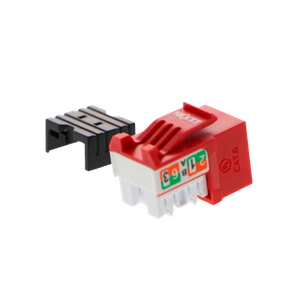 Módulo Keystone Jack Cat-6 110 Rojo Nexxt TYPE RED MPN: PCGKJC6TYRJRD