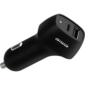 Cargador para Carro Aiwa USB A + tipo C