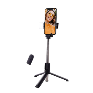 Palo Selfie Extensible Bluetooth Negro