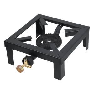 Reberbero Hornilla de Gas Industrial – {Hierro Reforzado, Válvula de Bronce, Alto Rendimiento [Negro]}Reberbero Hornilla de Gas Industrial – Hierro Reforzado, Válvula de Bronce, Alto Rendimiento [Negro]