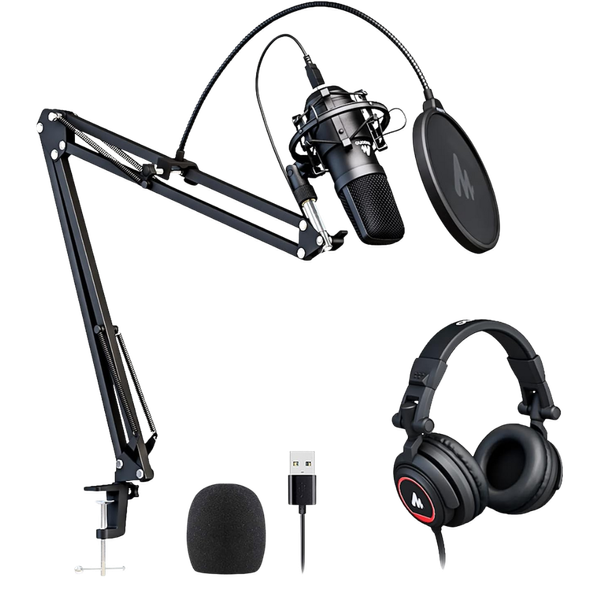 Micrófono Maono AU-A04 Podcasting Kit