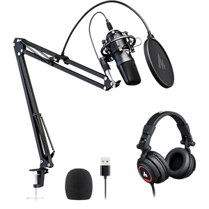 Micrófono Maono AU-A04 Podcasting Kit