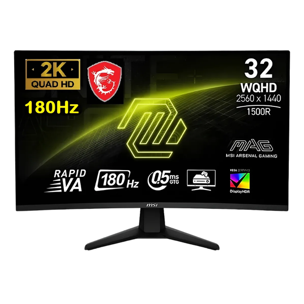Monitor 27" Gaming MSI Curvo MAG 32CQ6F
