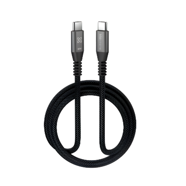 Cable Klip USB-C 100W – Trenzado 3 m