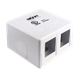 Caja de montaje en superficie 2 puertos Nexxt
