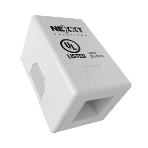 Caja de montaje en superficie 1 puerto Nexxt