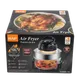 Freidora de Aire RAF de Vidrio 12L – Recipiente Transparente, 1400W, Ciclo 360°, 8 en 1