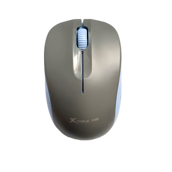 Mouse Inalámbrico Xtrike Me GW-116 GY Gris con Azul
