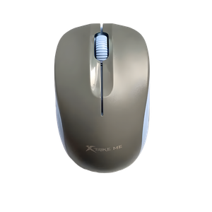 Mouse Inalámbrico Xtrike Me GW-116 GY Gris con Azul