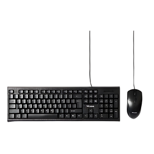 Combo Alámbrico Wesdar KM5 — Teclado + Mouse