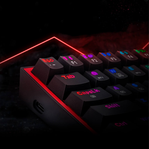Teclado Mecánico Redragon Fizz Pro K616-RGB Negro