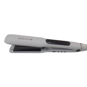 Plancha de Vapor profesional para cabello blanca
