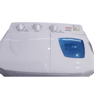 Lavadora Semiautomática Newkool 6kg – Doble tina, Carga superior Blanco