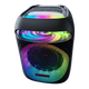 Corneta Bluetooth Newkool 8" – Luces RGB, Panel Superior, Portátil [Negro]
