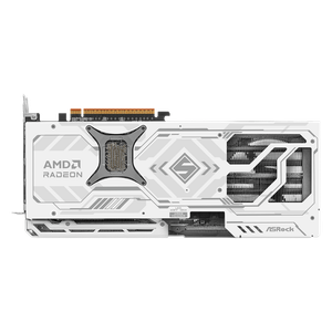 Tarjeta Gráfica ASRock Radeon RX 9070 XT 16GB Steel Legend White 3 fans