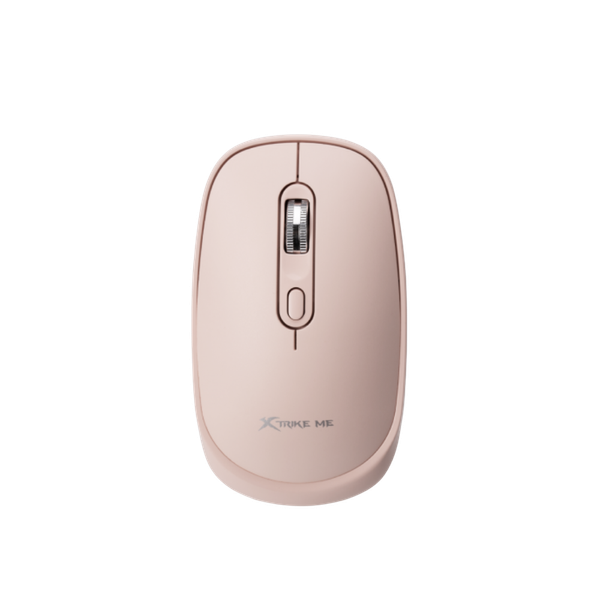 Mouse Inalámbrico Office Xtrike Me GW-119 PK Rosado