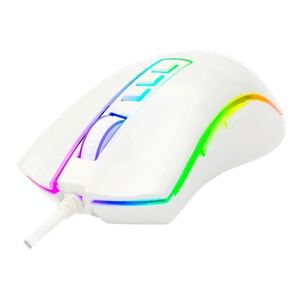 Mouse Redragon Cobra M711 RGB Blanco