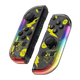 Mandos J-C Nintendo Switch Negro Diseño Pokemoncon Luces LED RGB