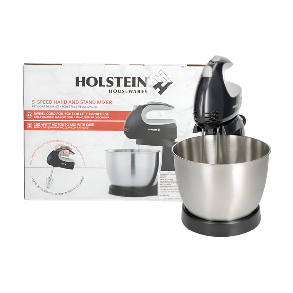 BATIDORA CON TAZON CROMADO 5V	HOLSTEIN 