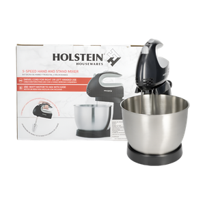 BATIDORA CON TAZON CROMADO 5V	HOLSTEIN 